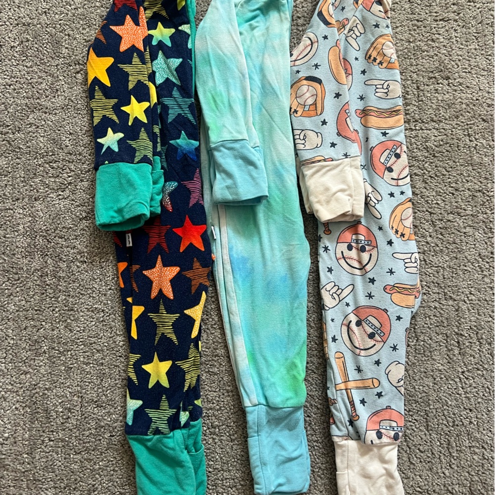 Little Sleepies and Caden Lane Bamboo Pajama Bundle